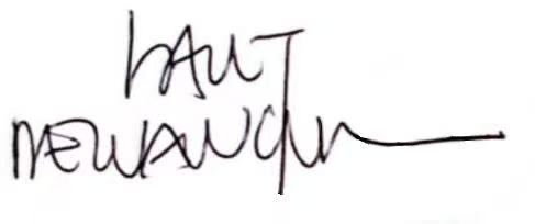 Bart Dewancker signature
